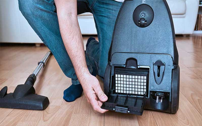 تعویض فیلتر جاروبرقی,فیلتر جاروبرقی