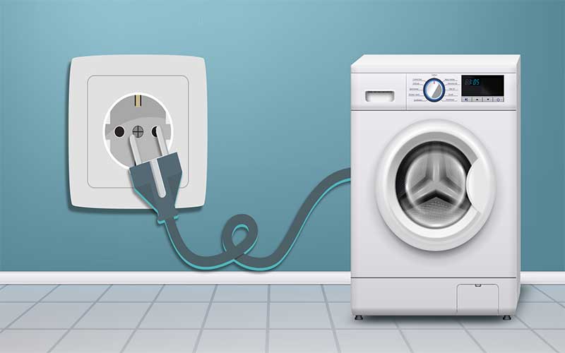 ارور PF در ماشین لباسشویی LG