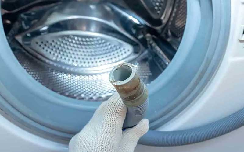 علت تخلیه نکردن آب لباسشویی