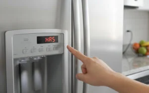 ارور HRS یخچال جنرال الکتریک