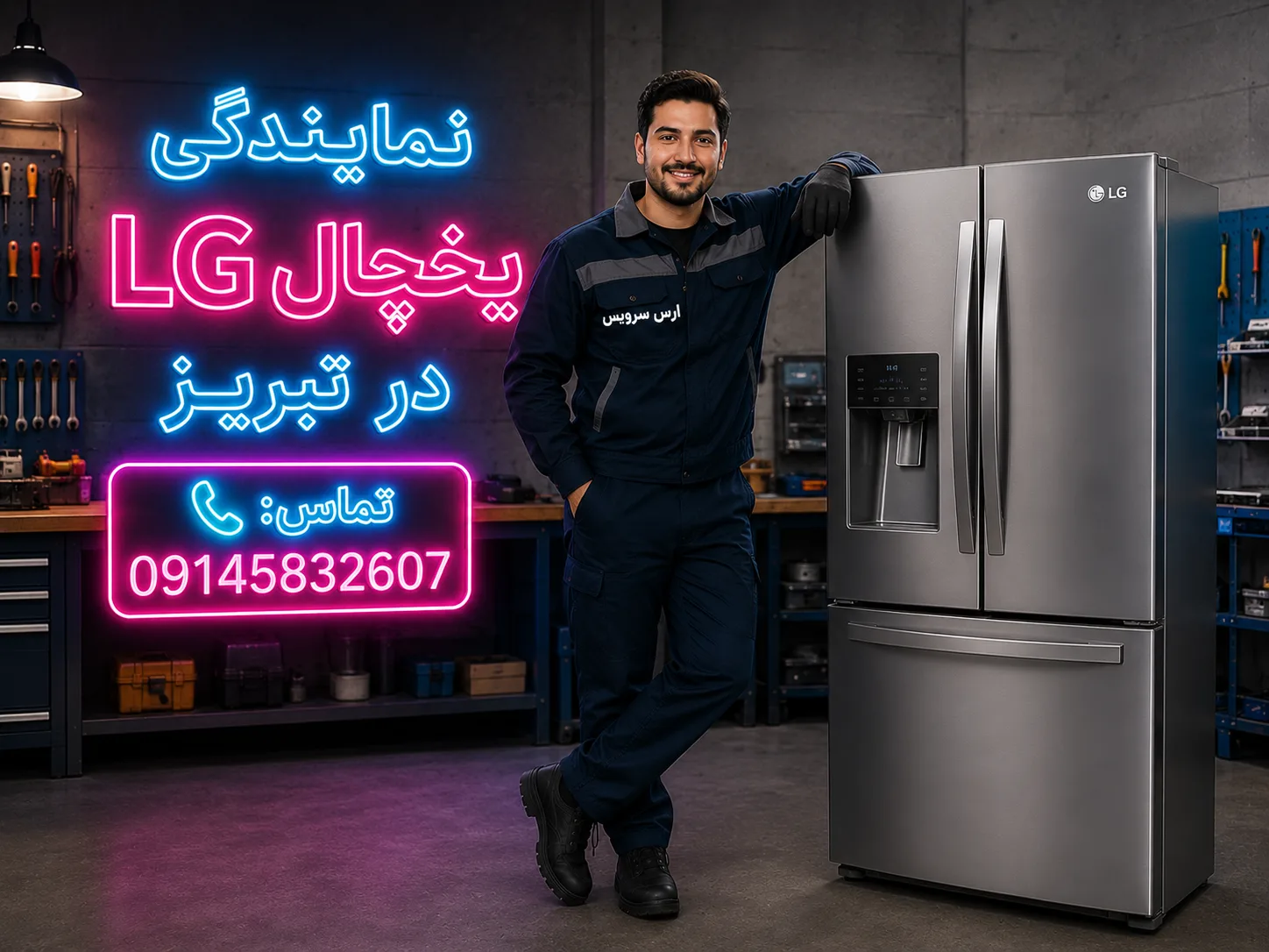نمایندگی یخچال ال جی در تبریز
